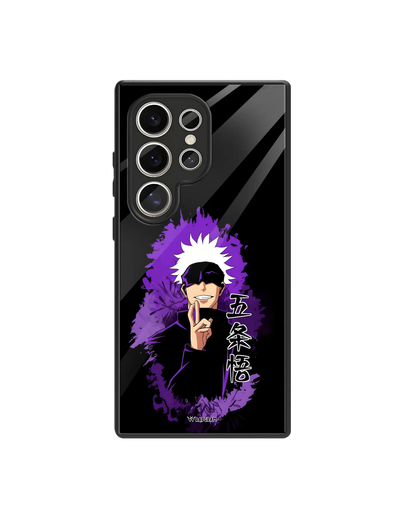 Gojo Purple Glass Case