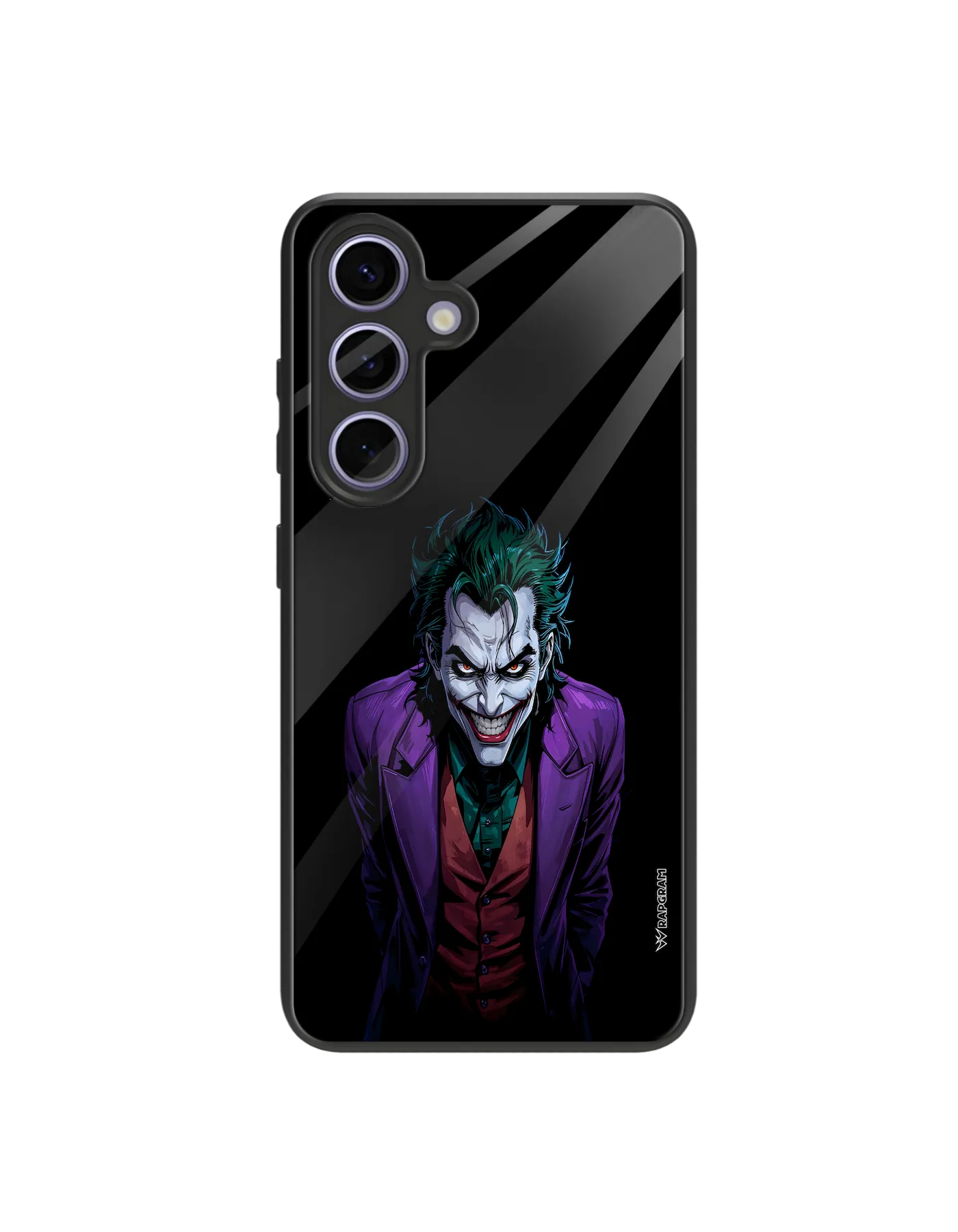 Joker Purple Glass Case