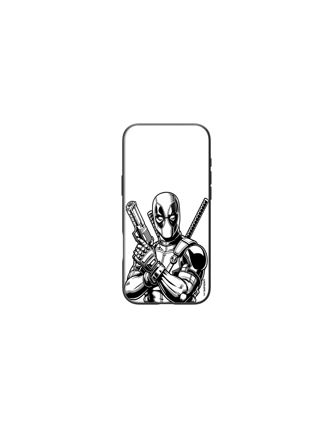 Deadpool Armed Glass Case - 00