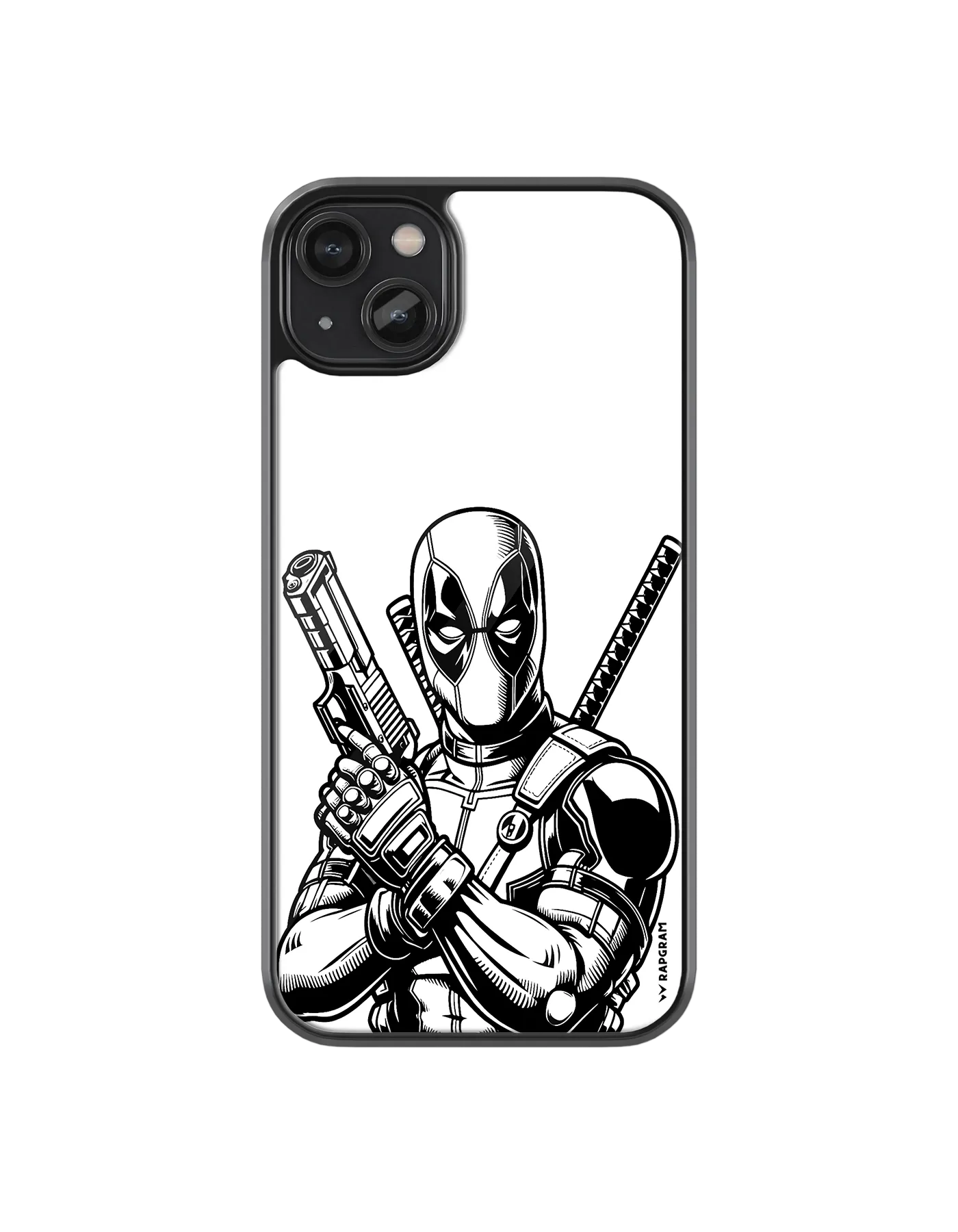 Deadpool Armed Glass Case