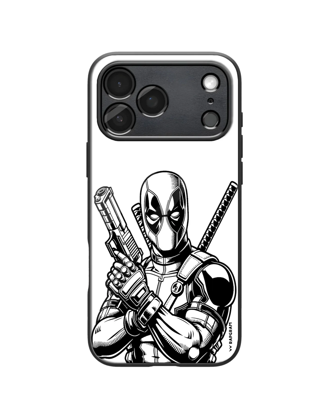 Deadpool Armed Glass Case