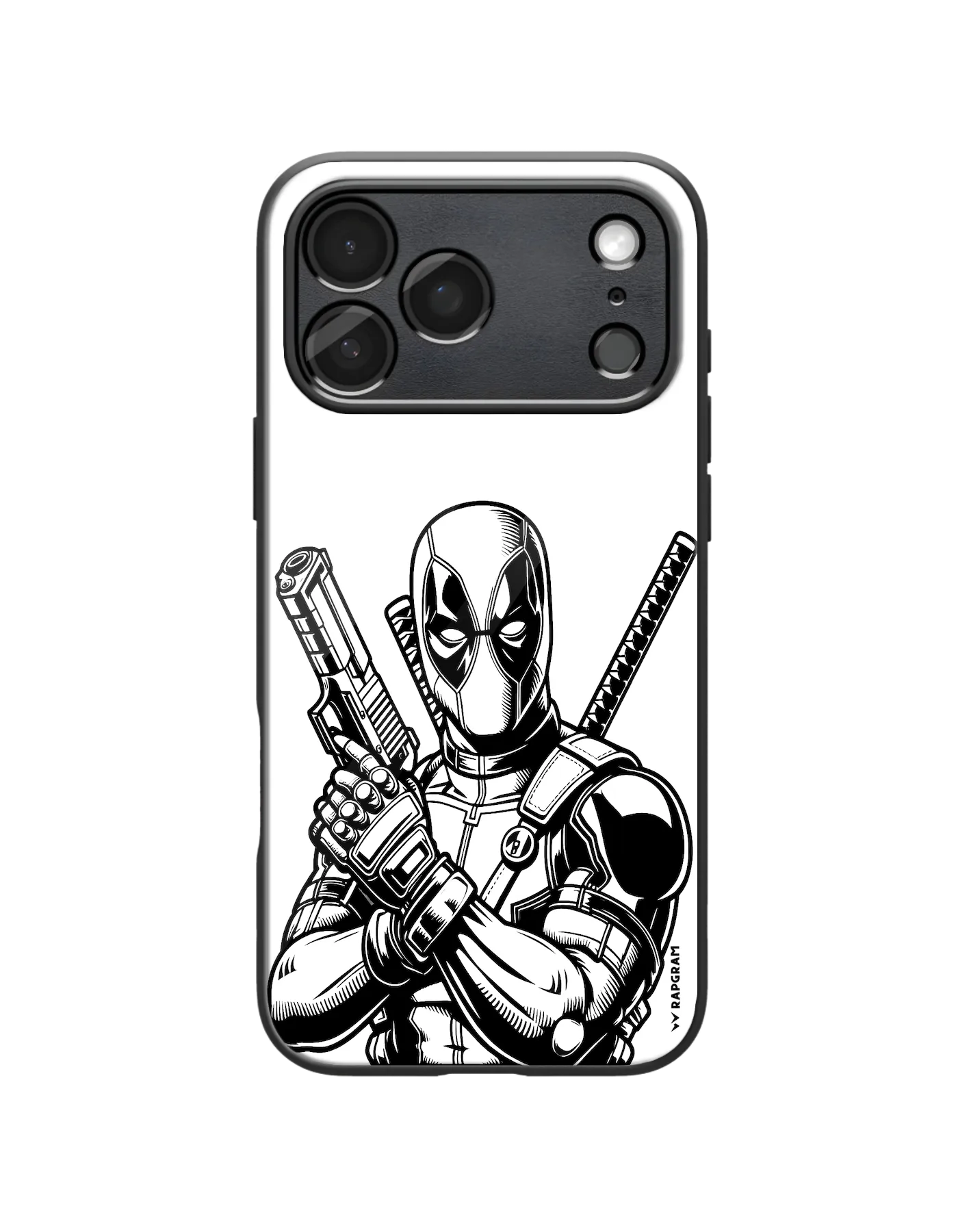 Deadpool Armed Glass Case