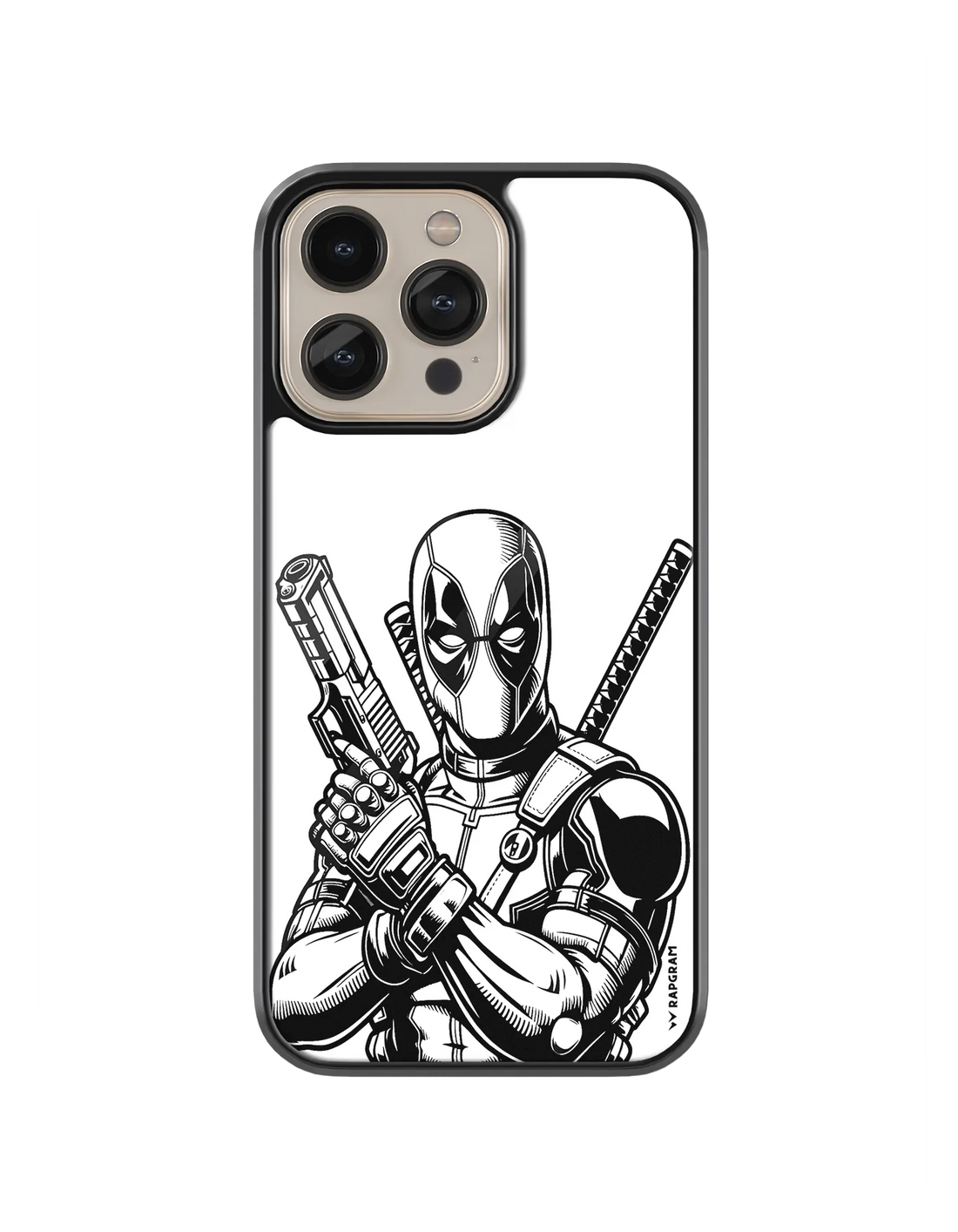 Deadpool Armed Glass Case