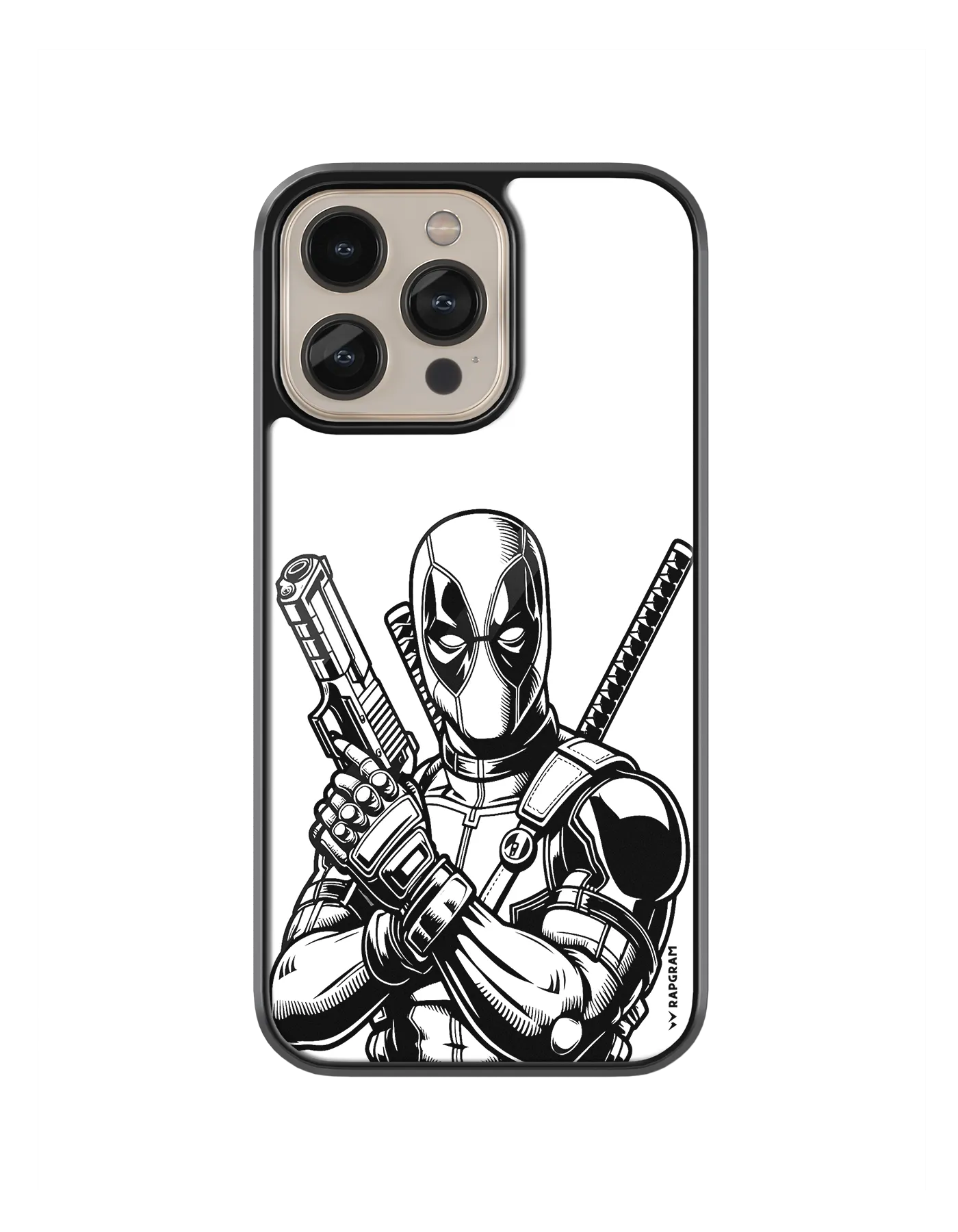 Deadpool Armed Glass Case