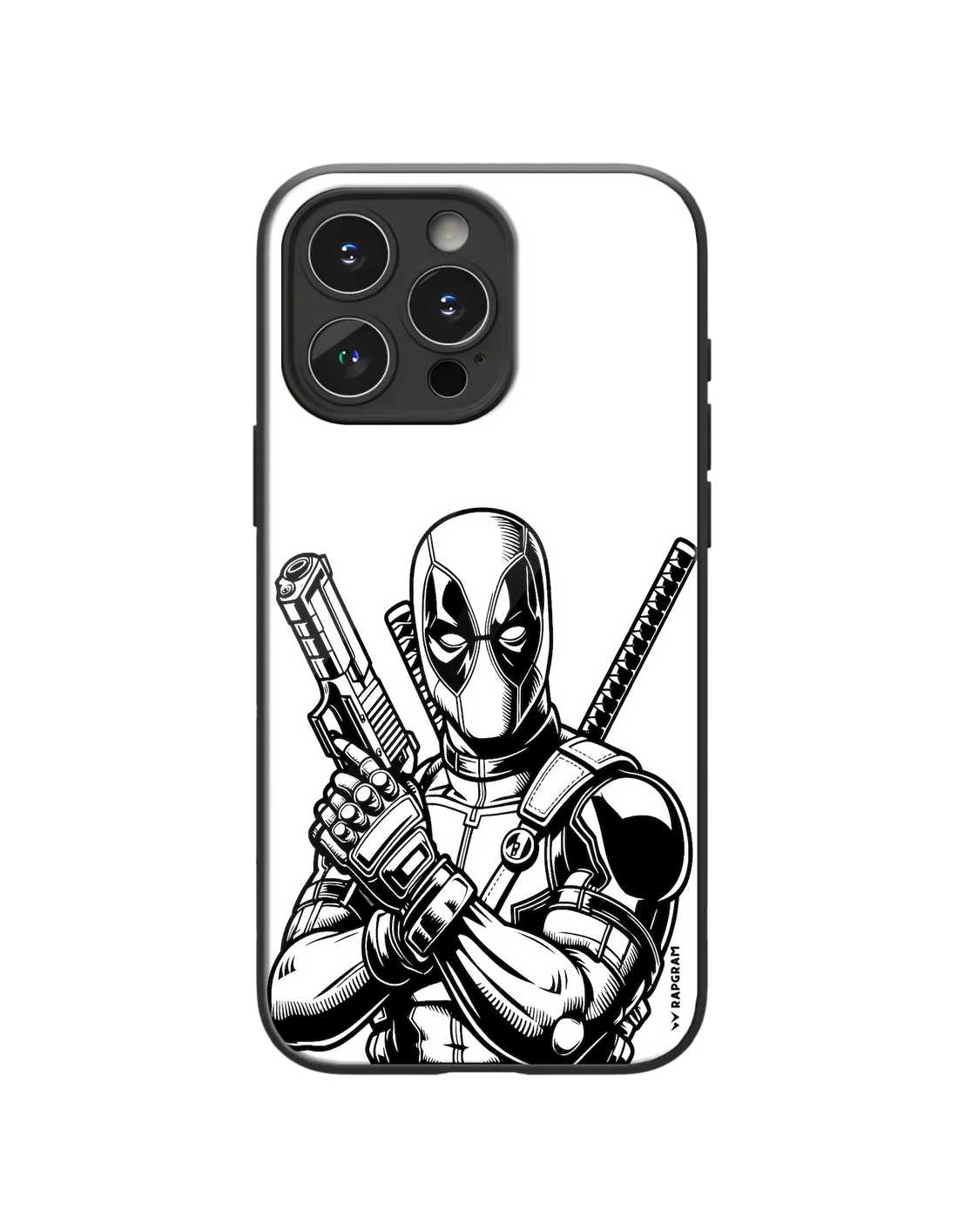 Deadpool Armed Glass Case