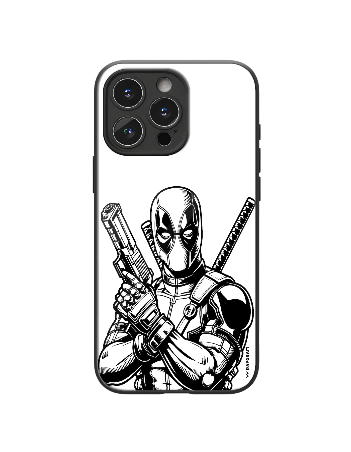 Deadpool Armed Glass Case