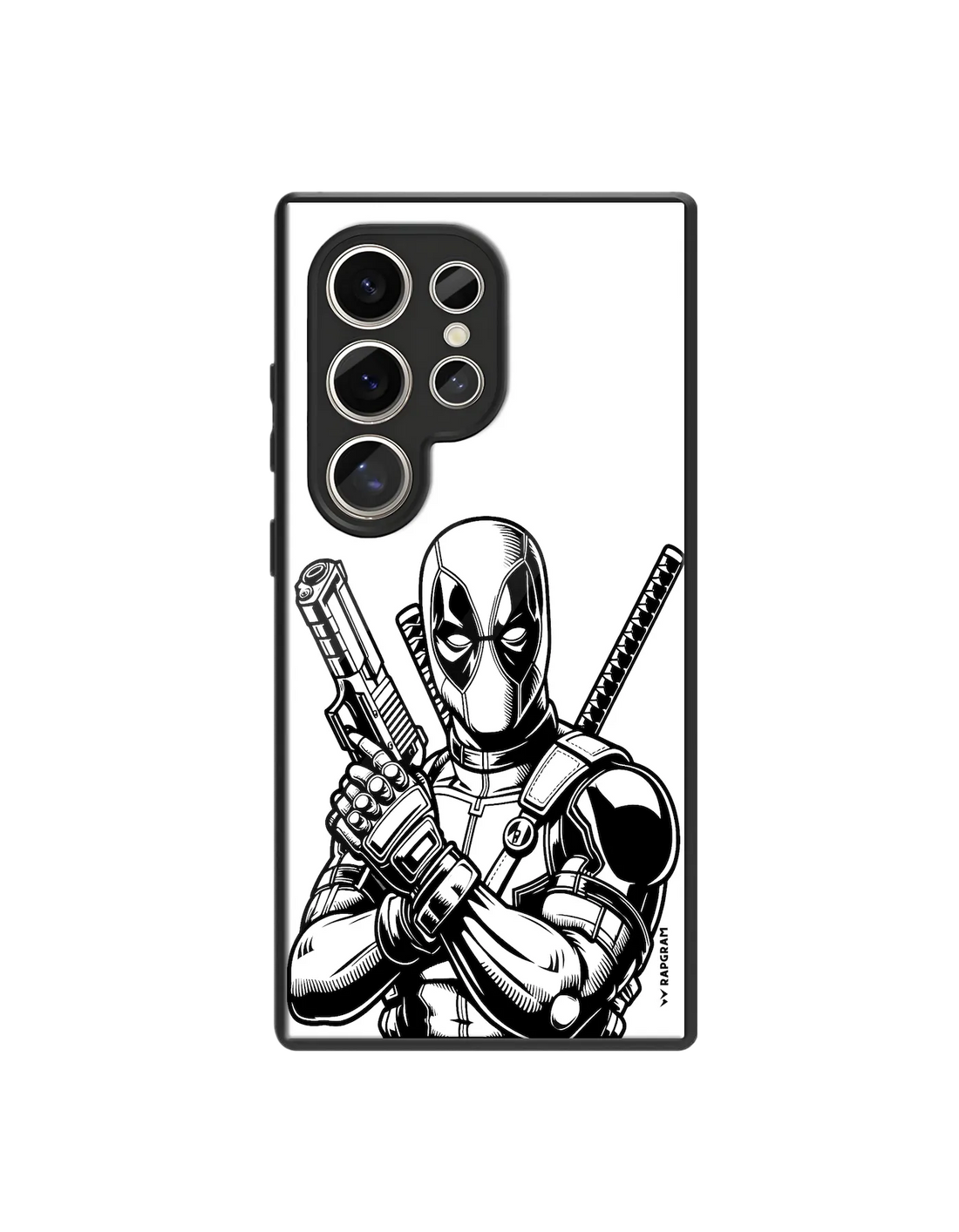 Deadpool Armed Glass Case