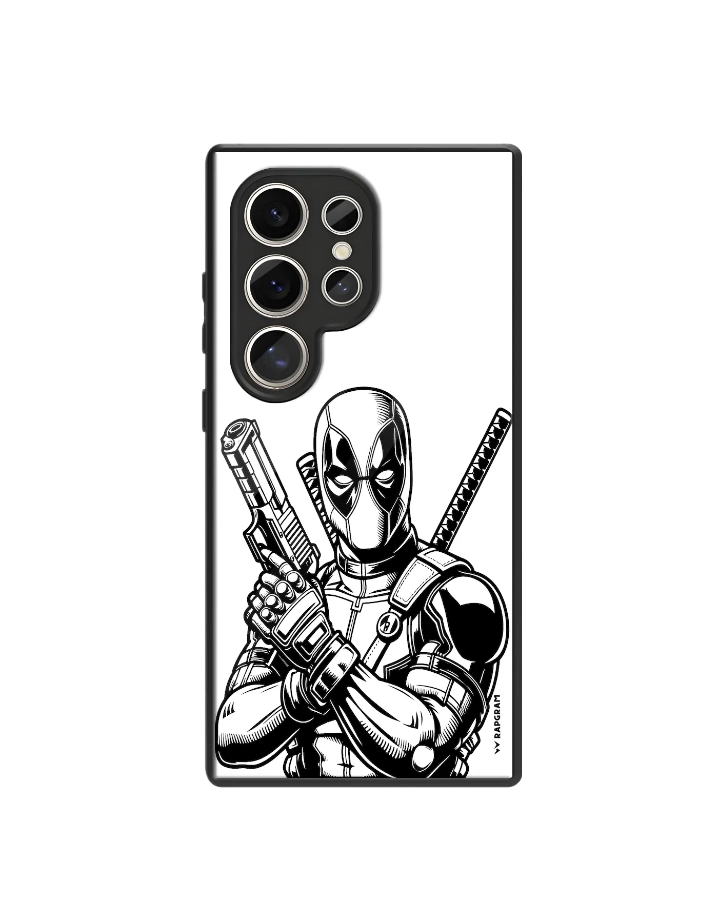Deadpool Armed Glass Case