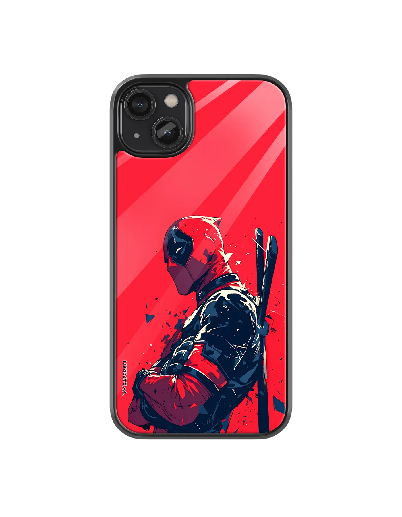 Deadpool Red Glass Case