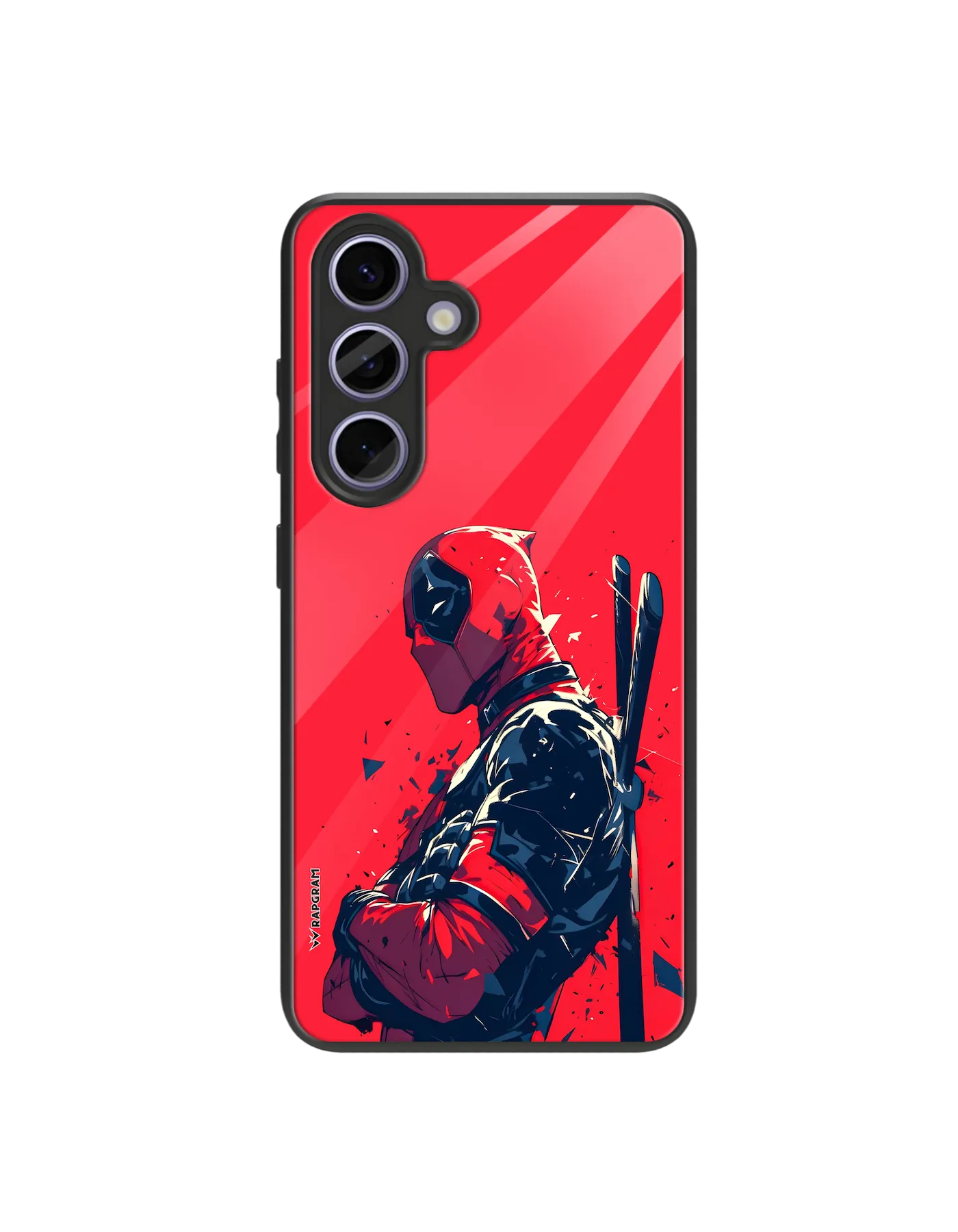 Deadpool Red Glass Case