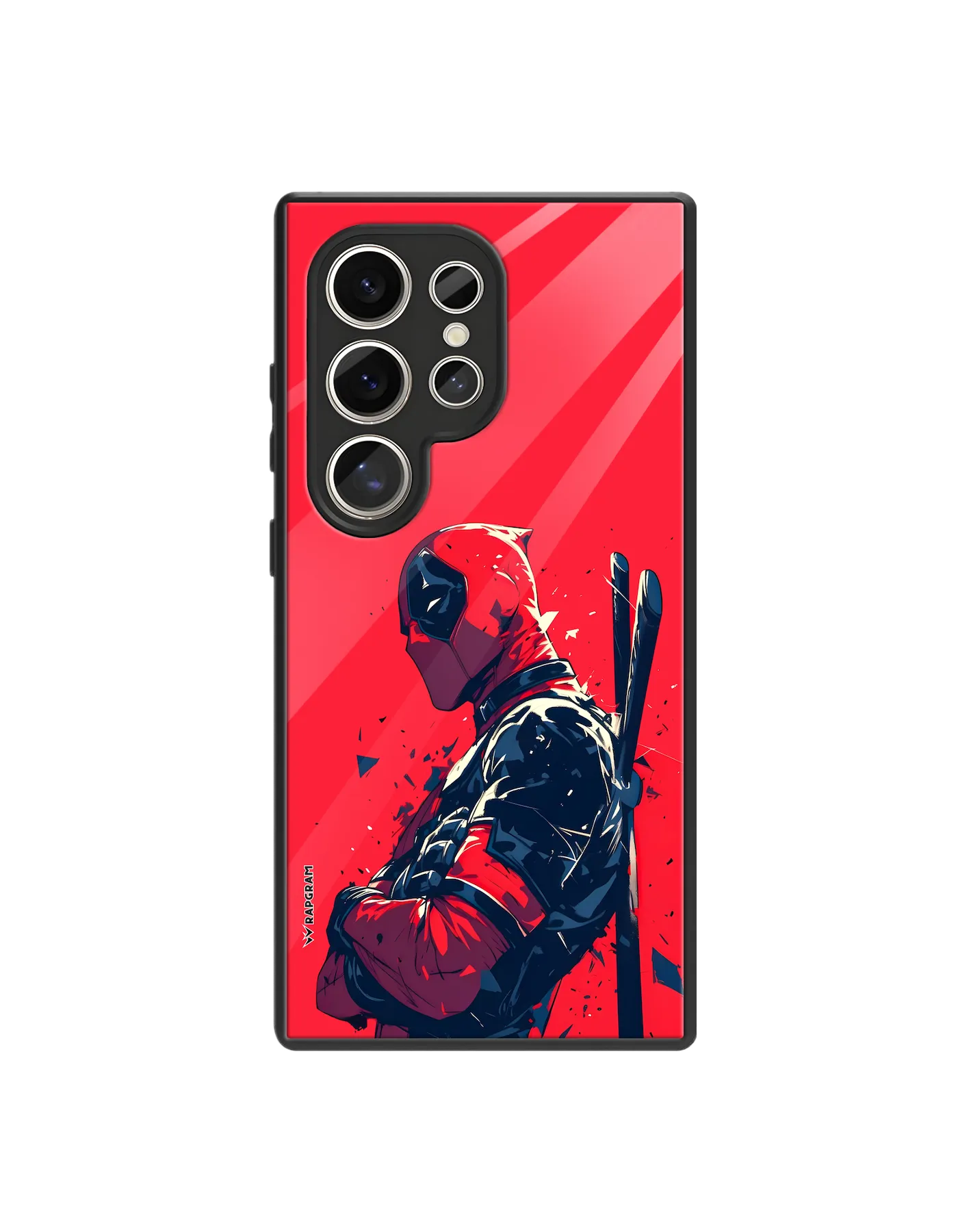 Deadpool Red Glass Case
