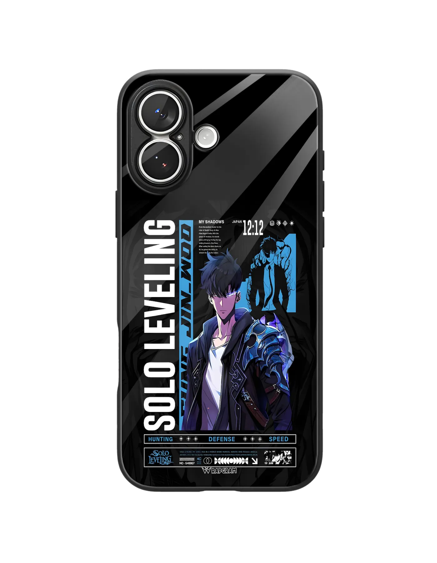 Jinwoo Blue Glass Case