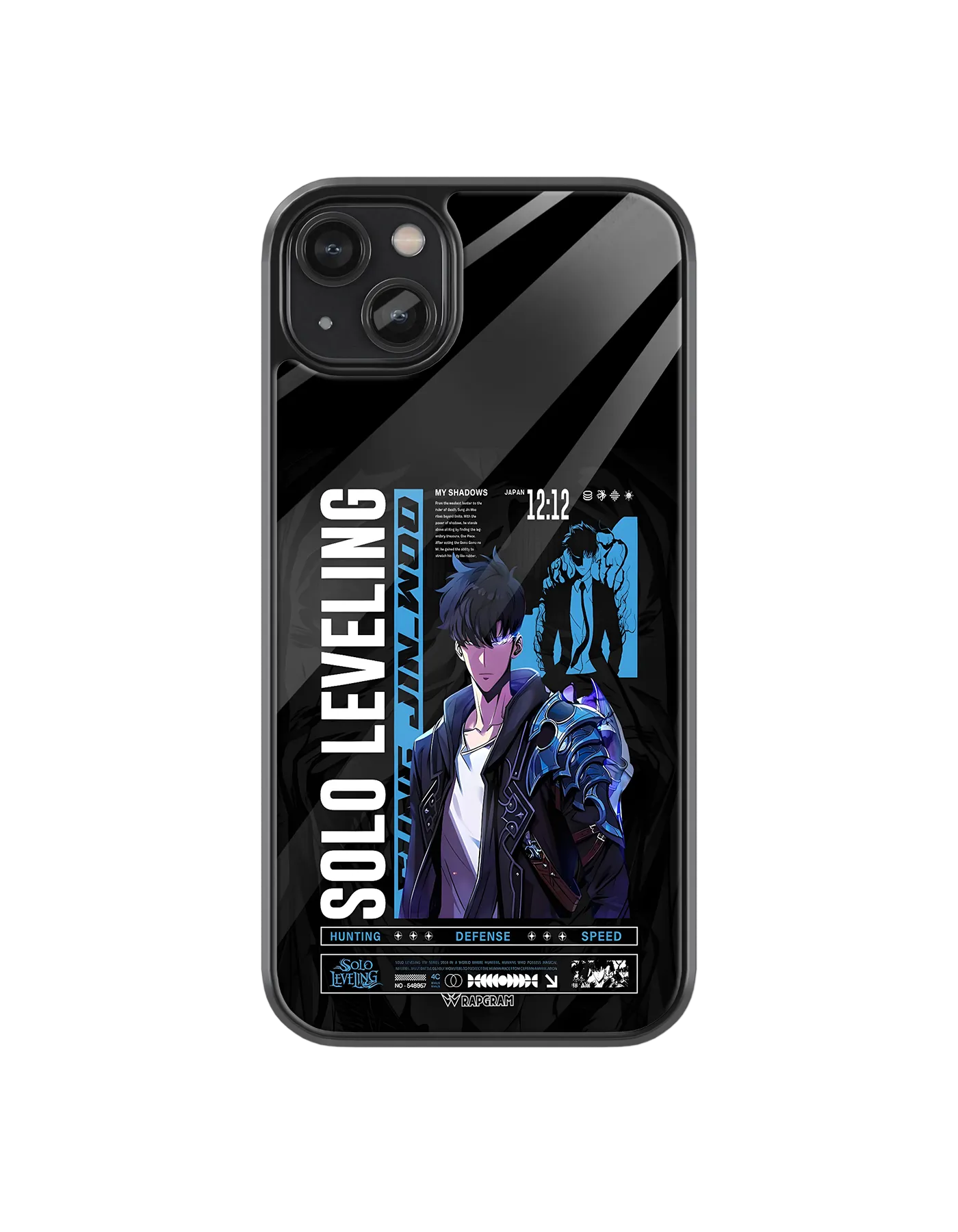 Jinwoo Blue Glass Case
