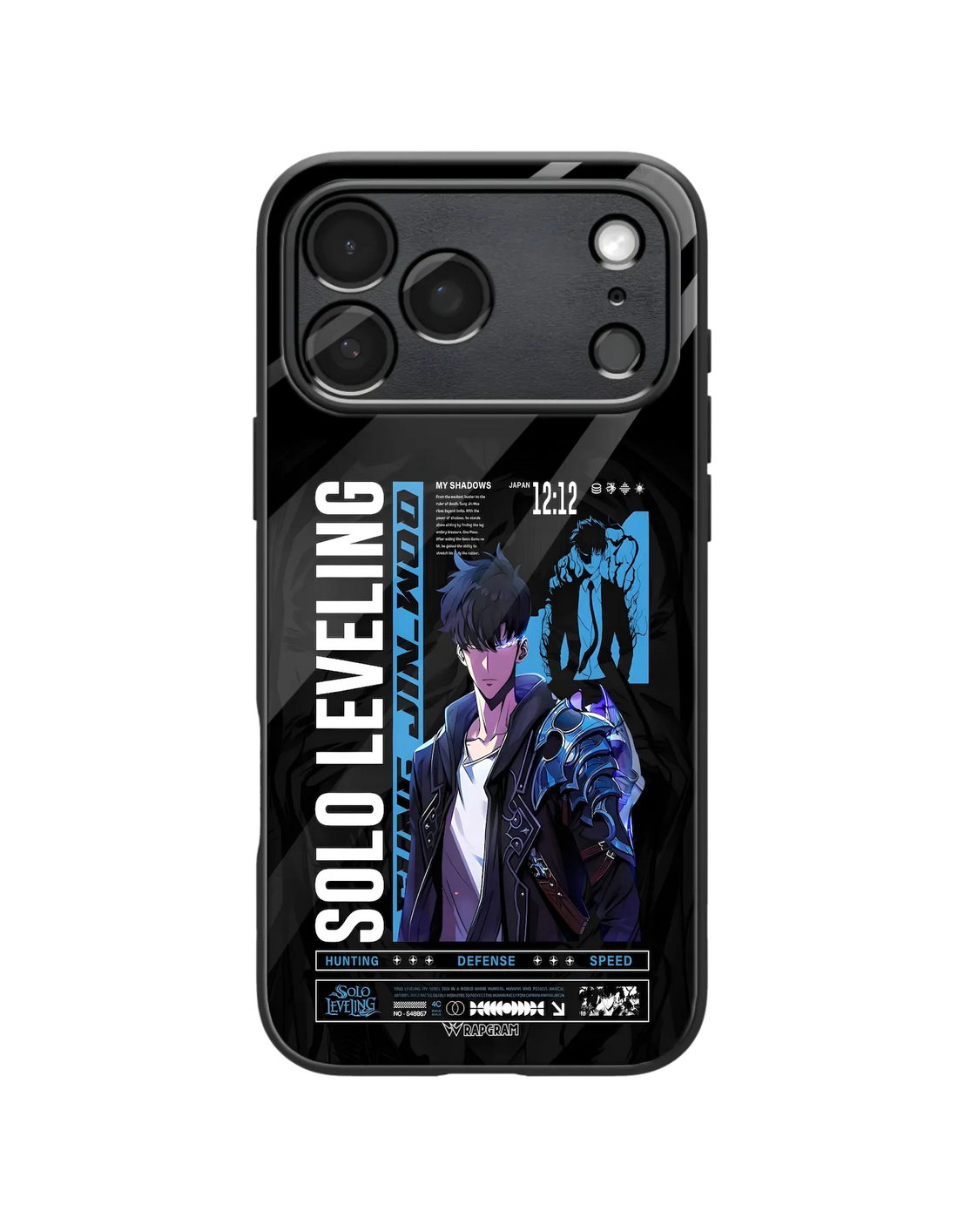Jinwoo Blue Glass Case