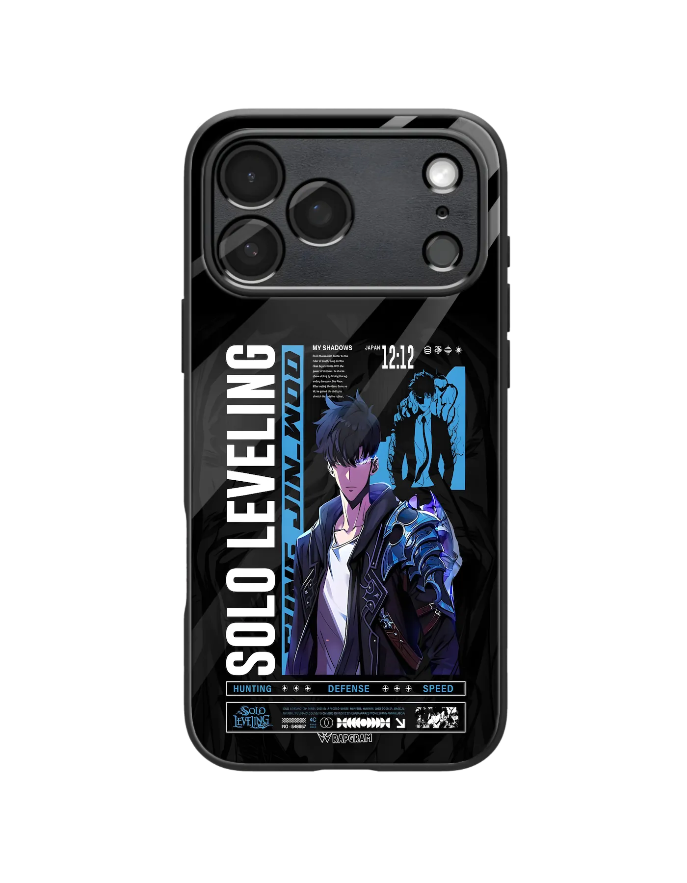 Jinwoo Blue Glass Case
