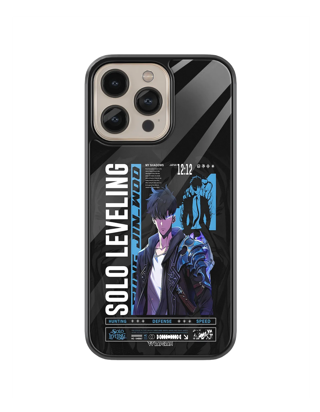 Jinwoo Blue Glass Case