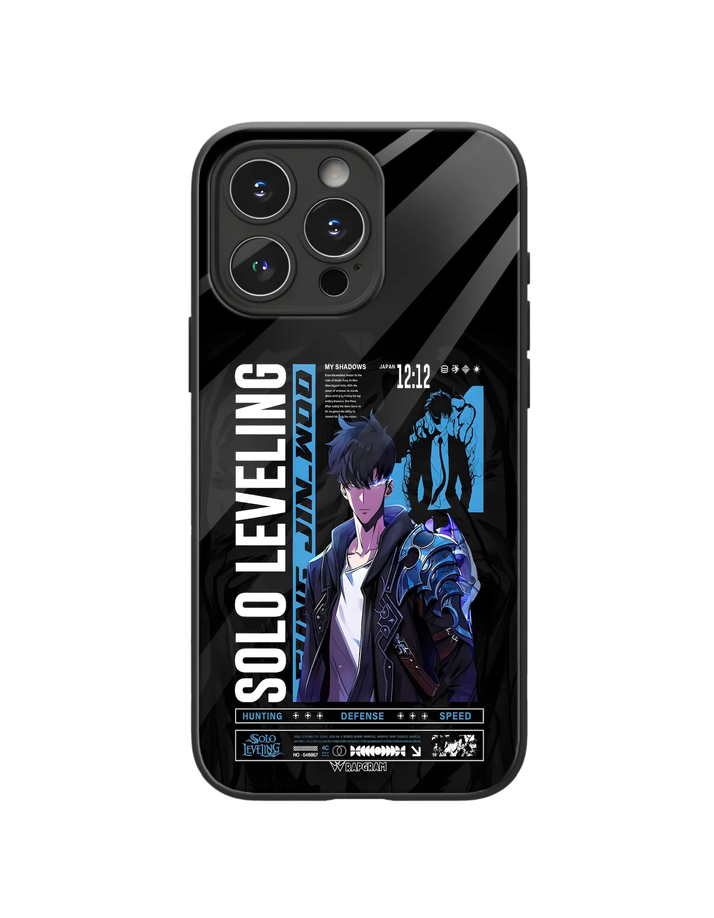 Jinwoo Blue Glass Case