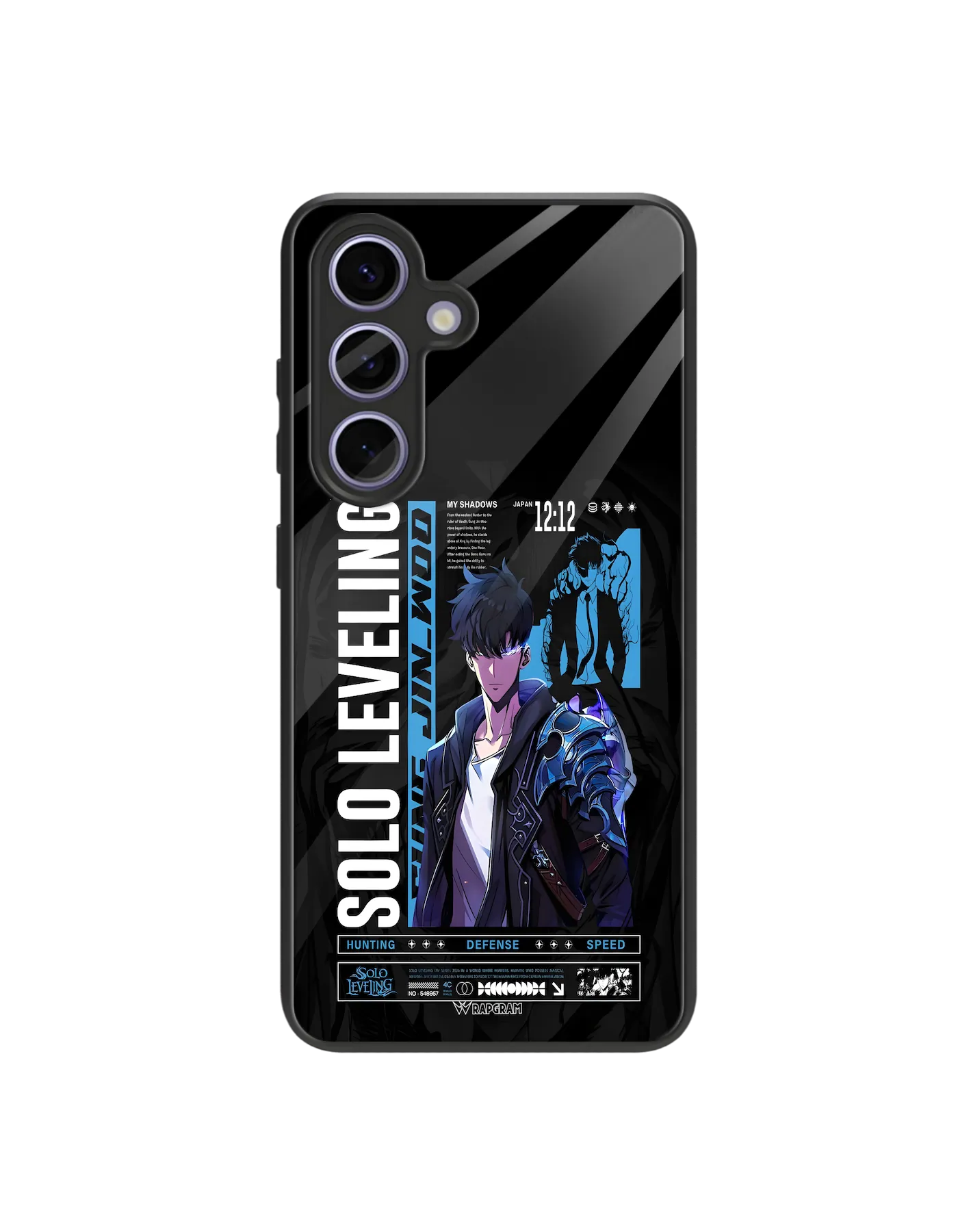 Jinwoo Blue Glass Case