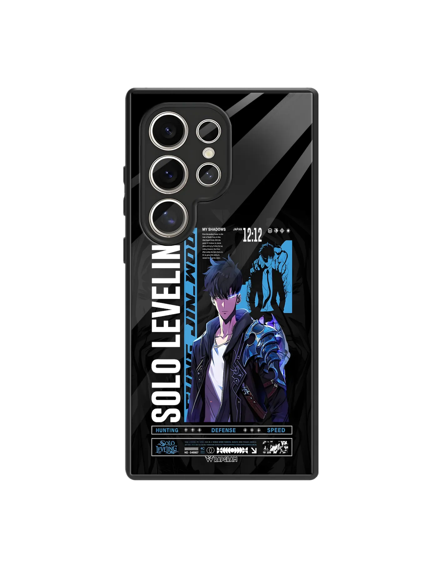 Jinwoo Blue Glass Case