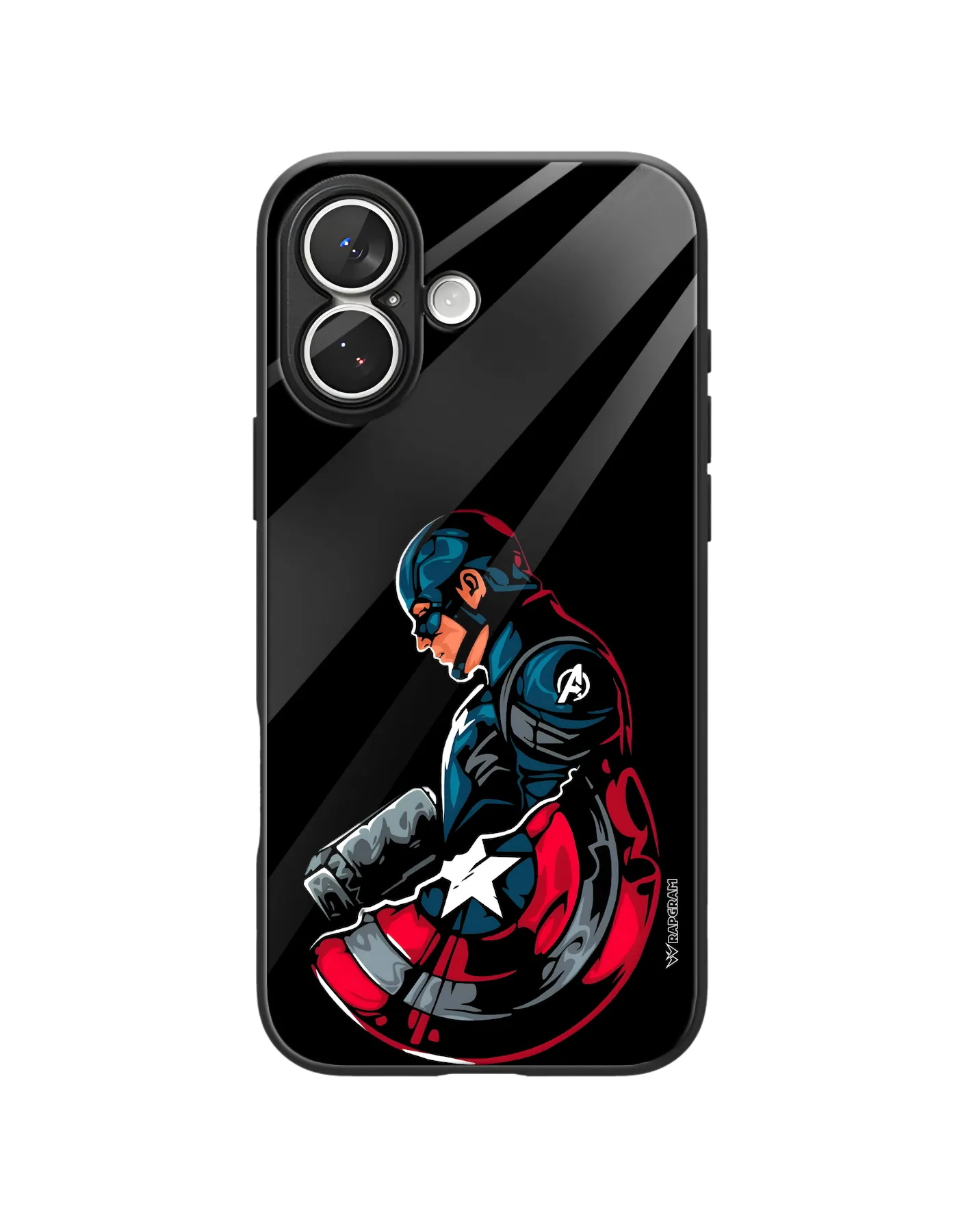 Cap Shield Glass Case