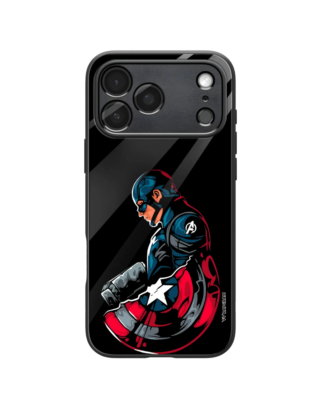 Cap Shield Glass Case