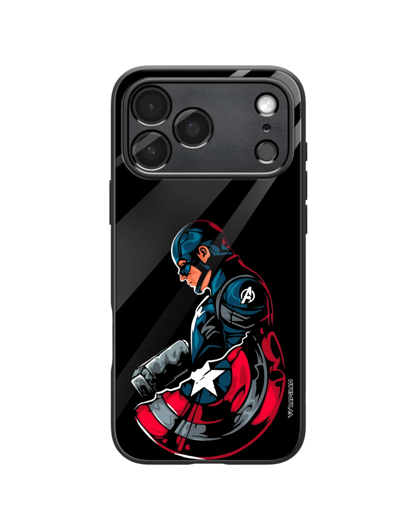 Cap Shield Glass Case