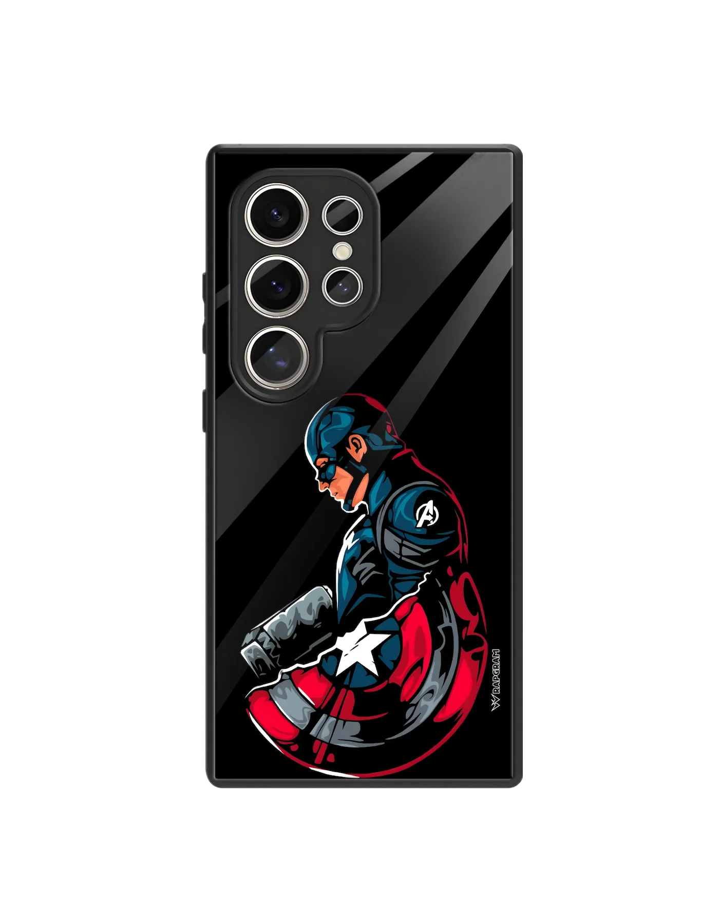 Cap Shield Glass Case
