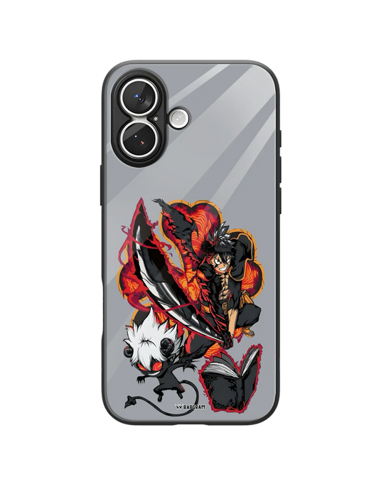 Asta Black Bull Glass Case