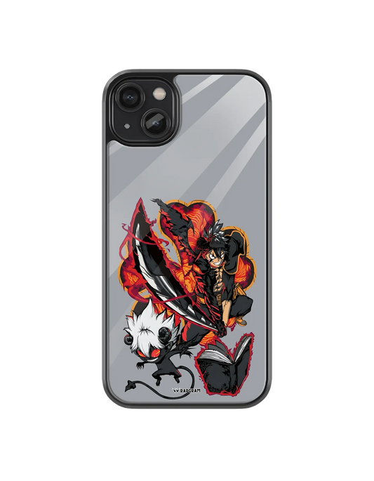 Asta Black Bull Glass Case