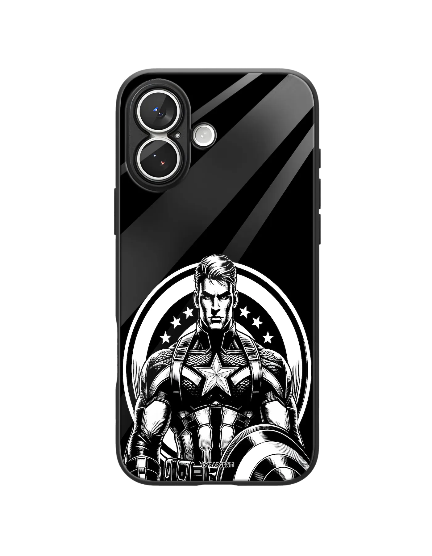 Cap Engraved Glass Case
