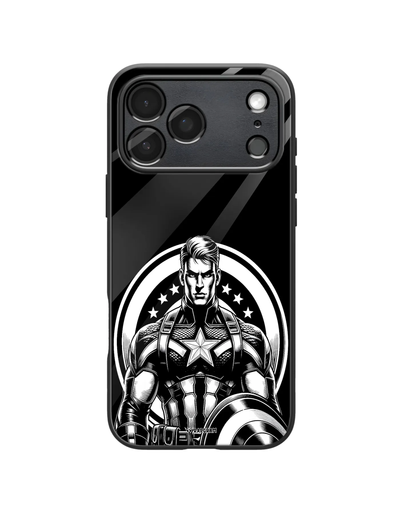 Cap Engraved Glass Case