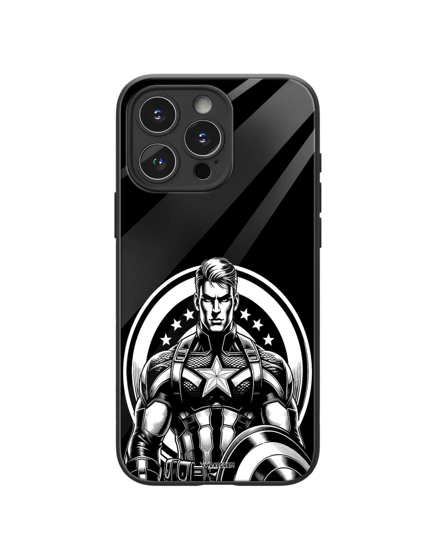 Cap Engraved Glass Case