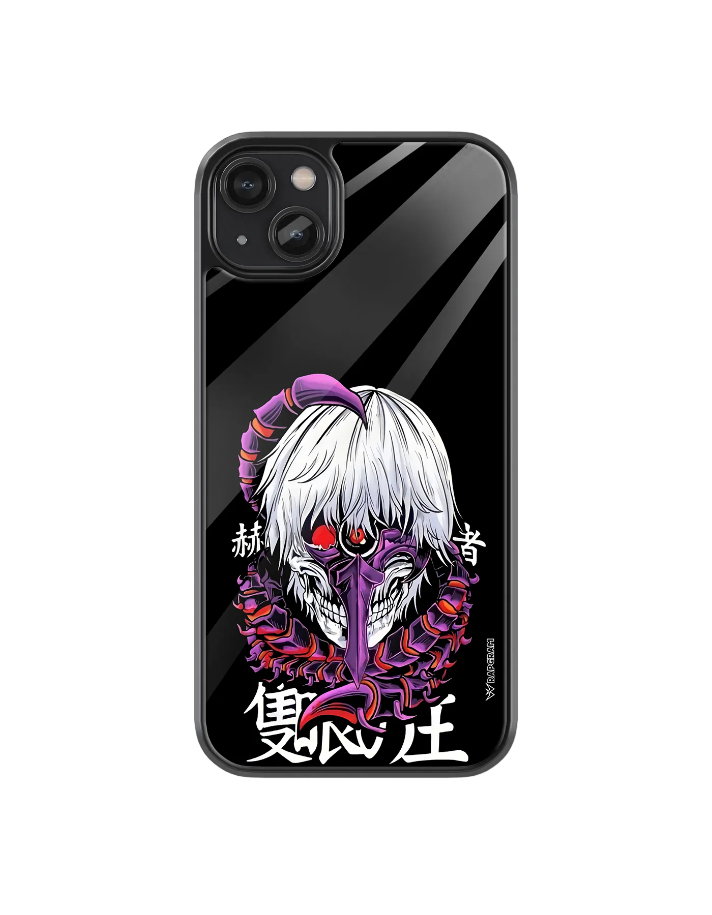 Kaneki Mask Glass Case