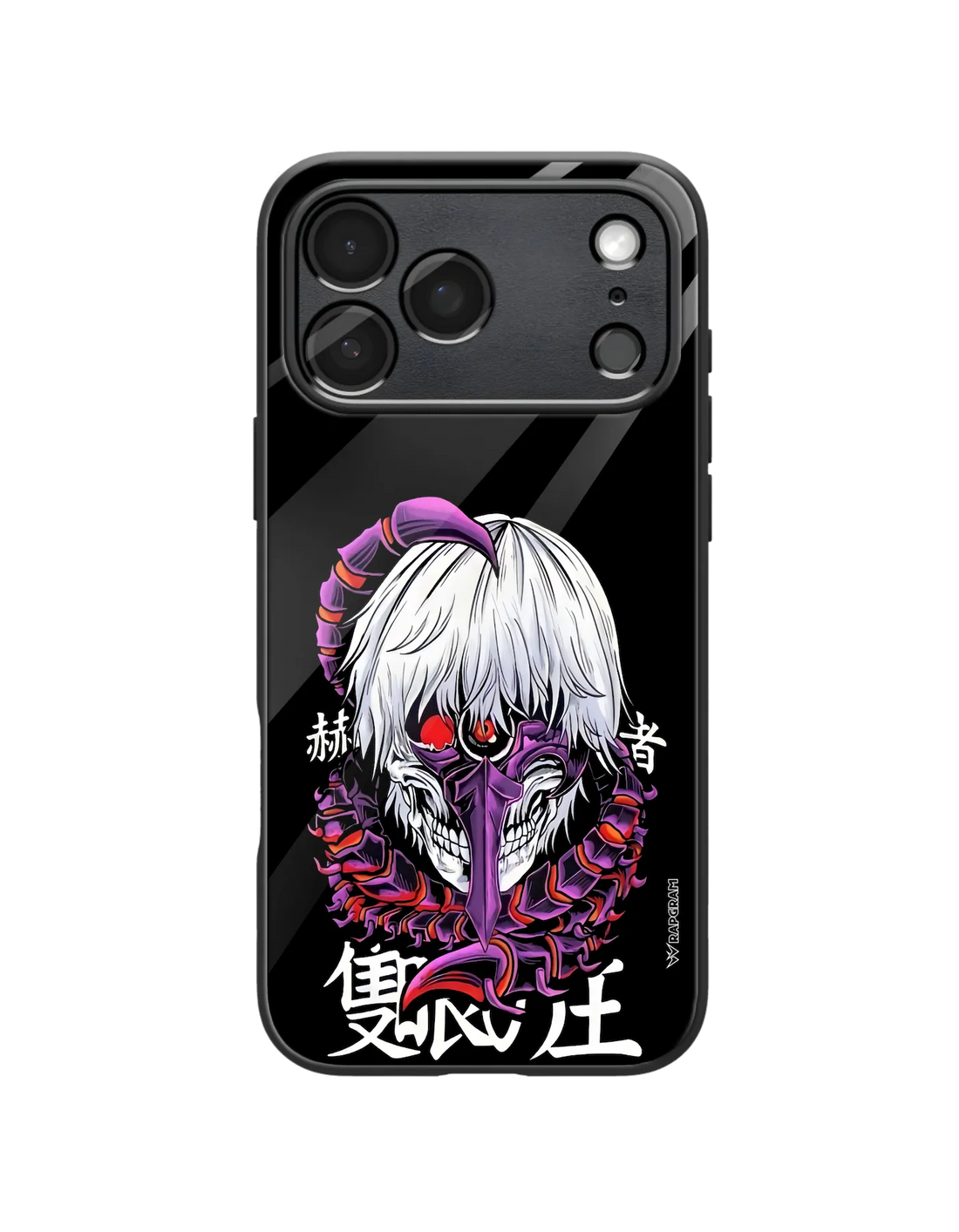 Kaneki Mask Glass Case
