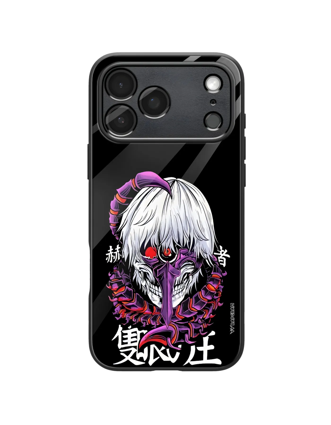 Kaneki Mask Glass Case
