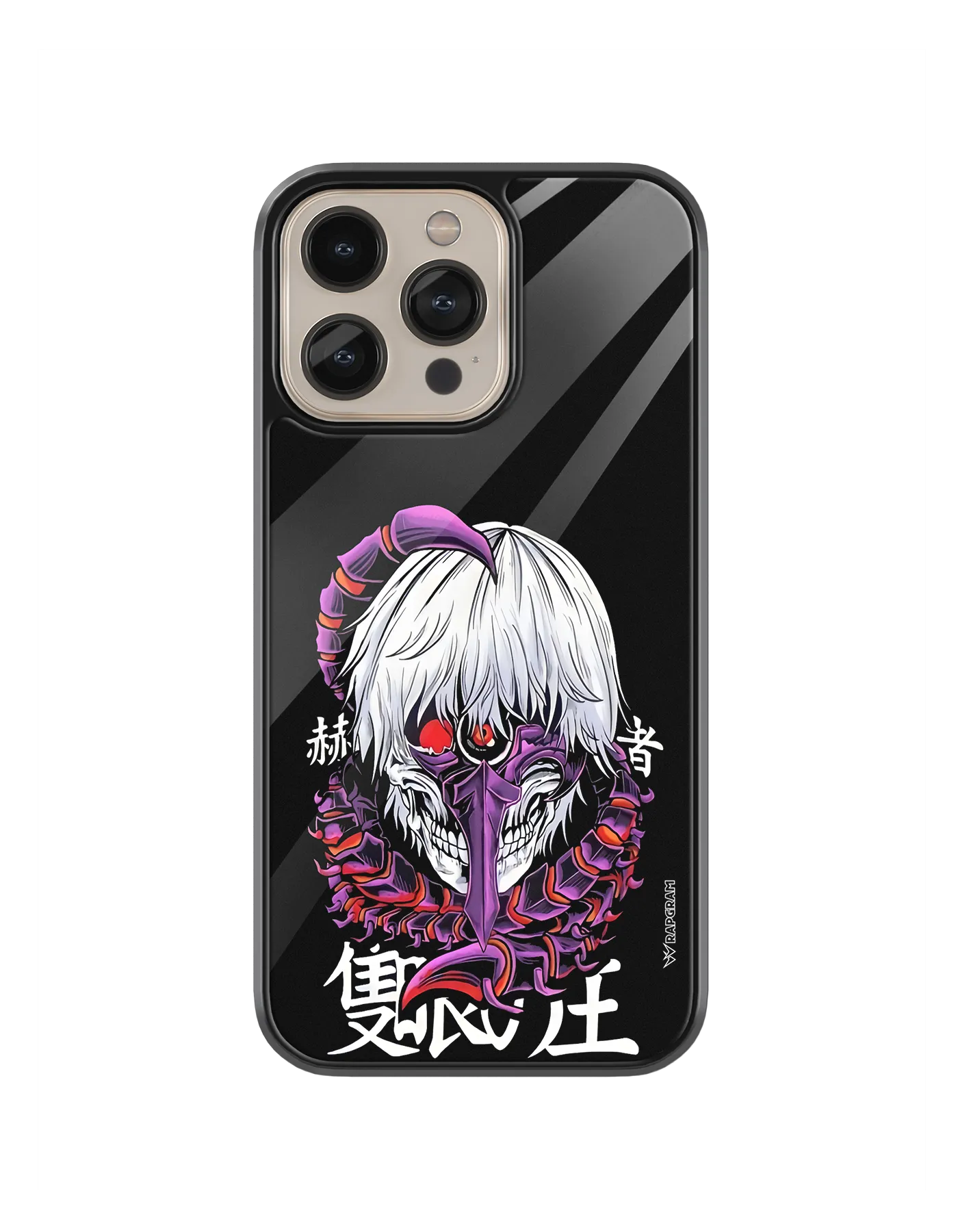 Kaneki Mask Glass Case