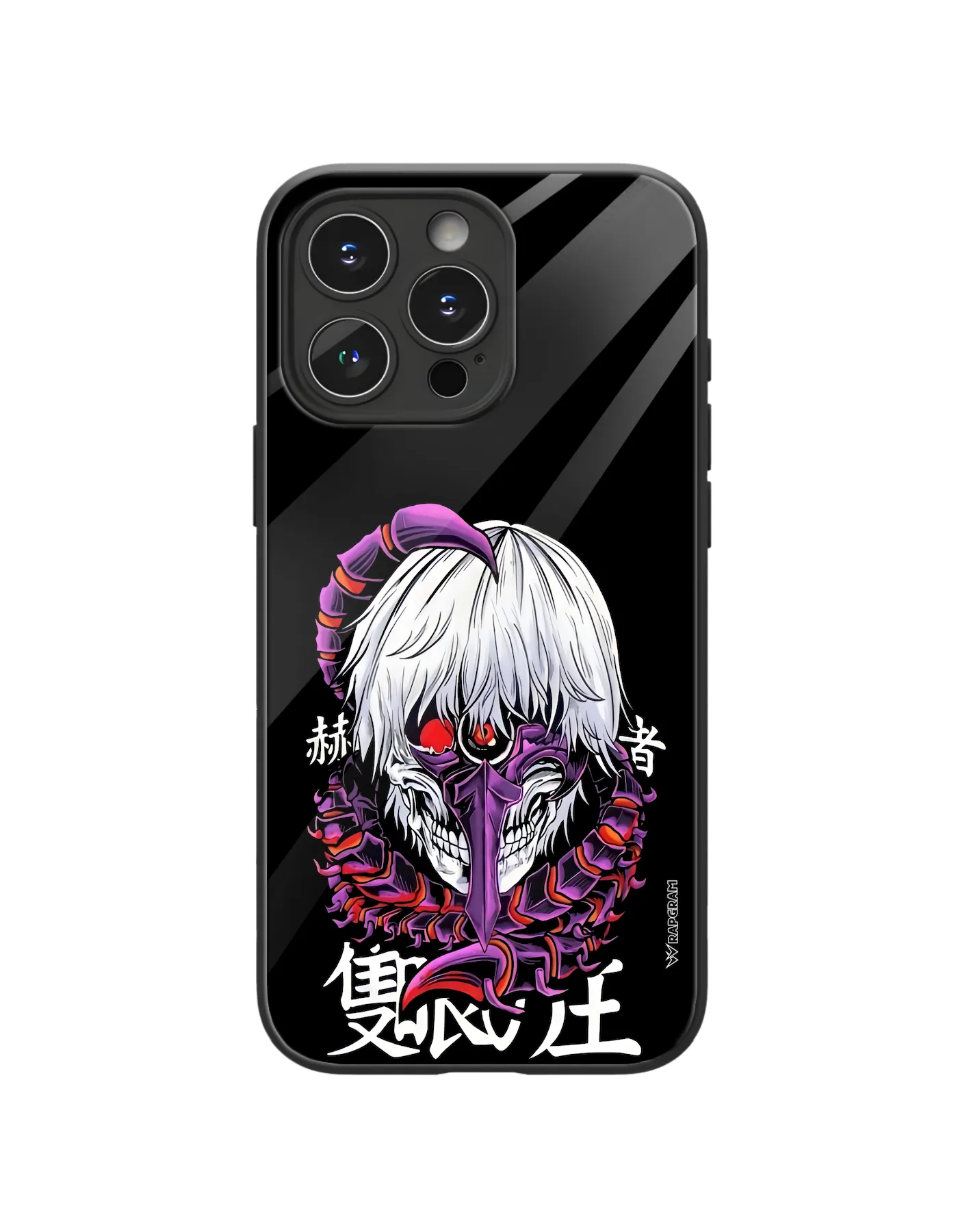 Kaneki Mask Glass Case