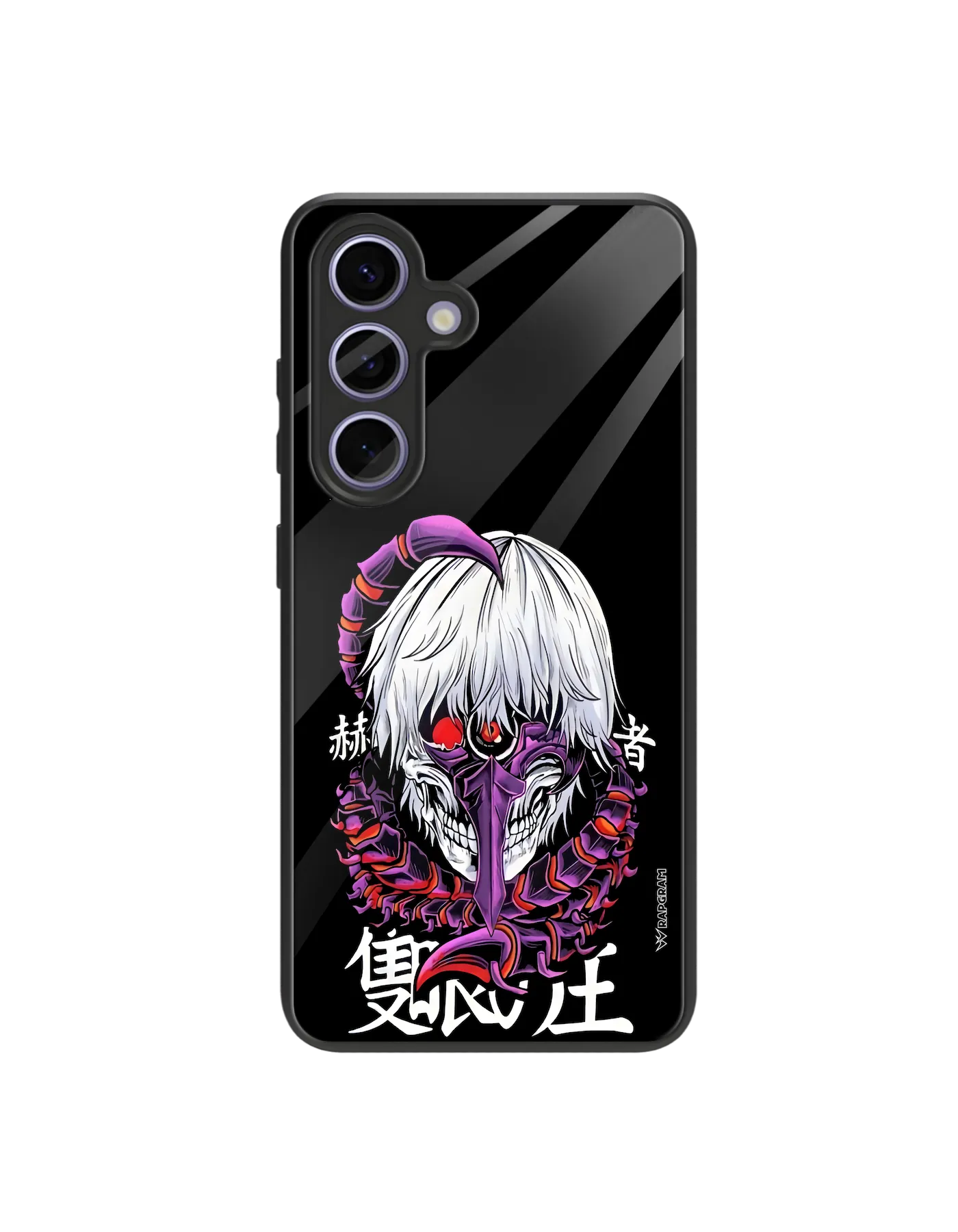 Kaneki Mask Glass Case