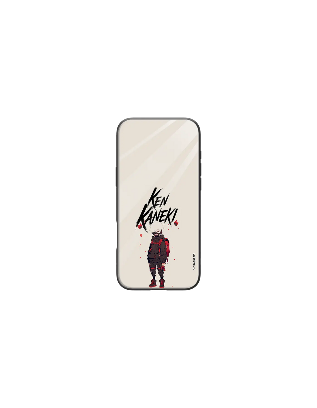 Kaneki Red Glass Case - 00