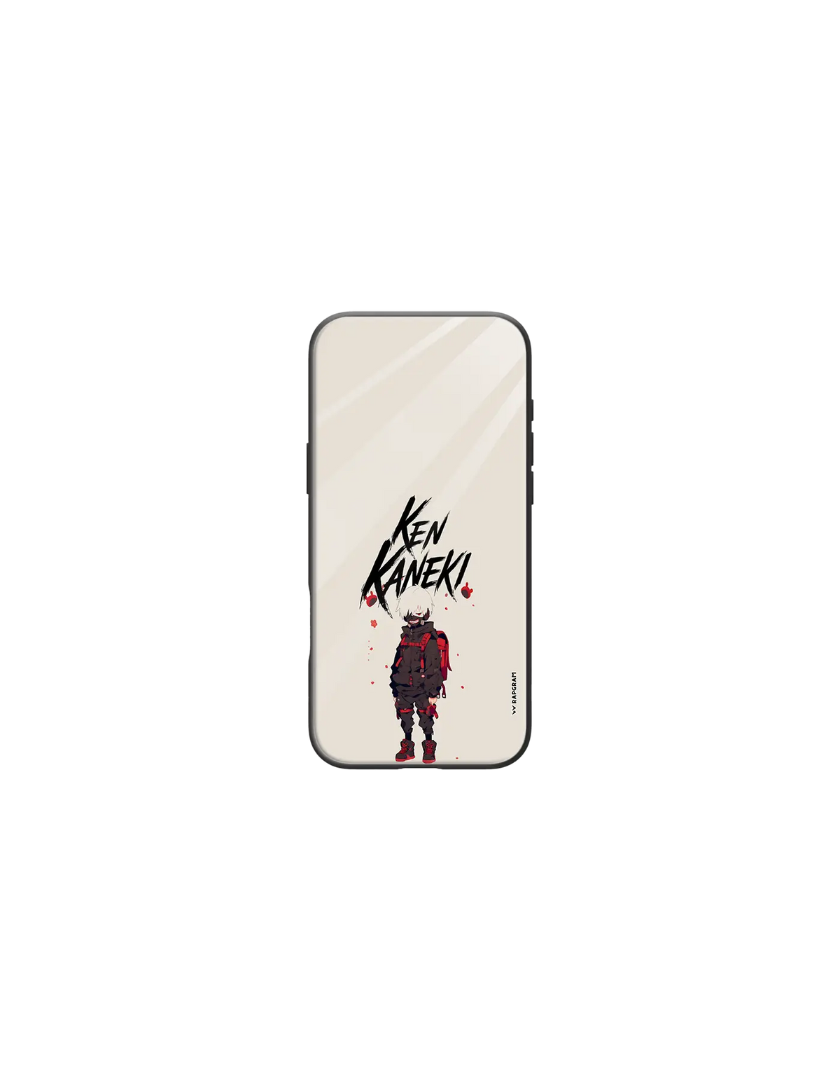 Kaneki Red Glass Case - 00