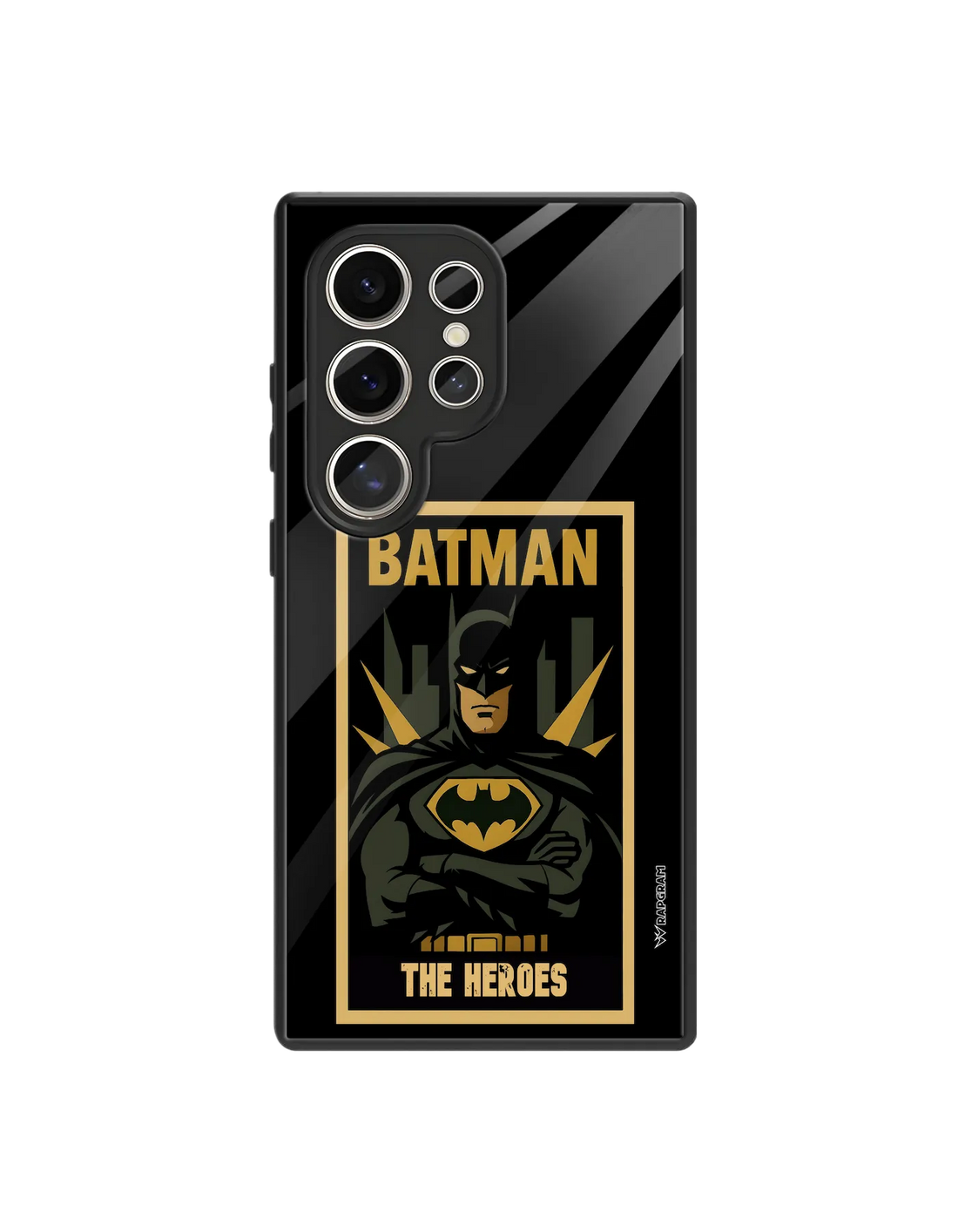 Batman Heroes Glass Case