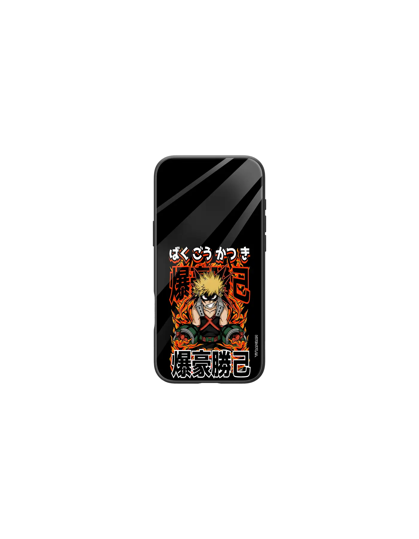 Bakugo Explosion Glass Case - 00
