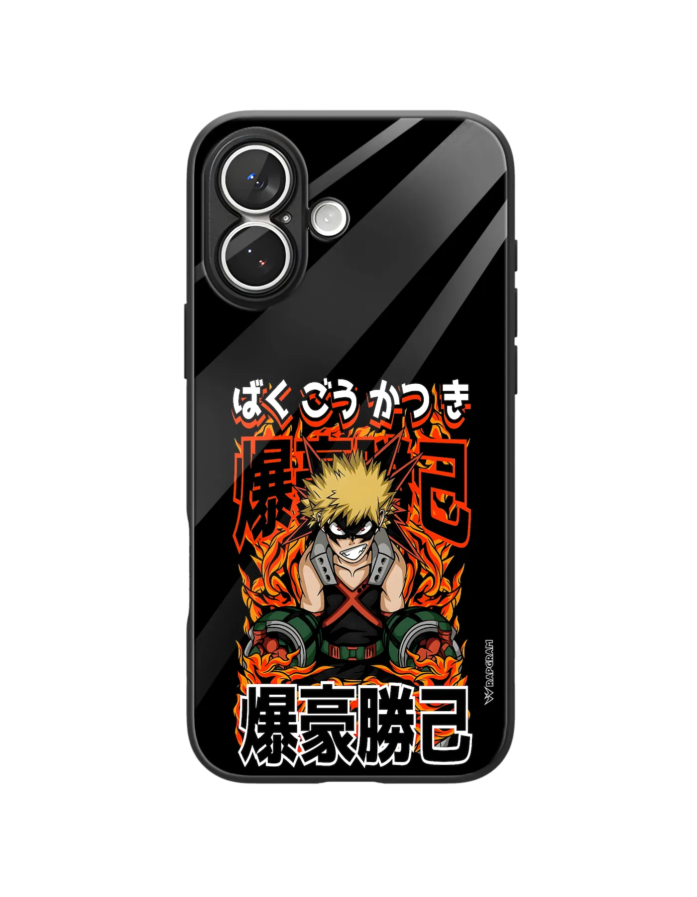 Bakugo Explosion Glass Case