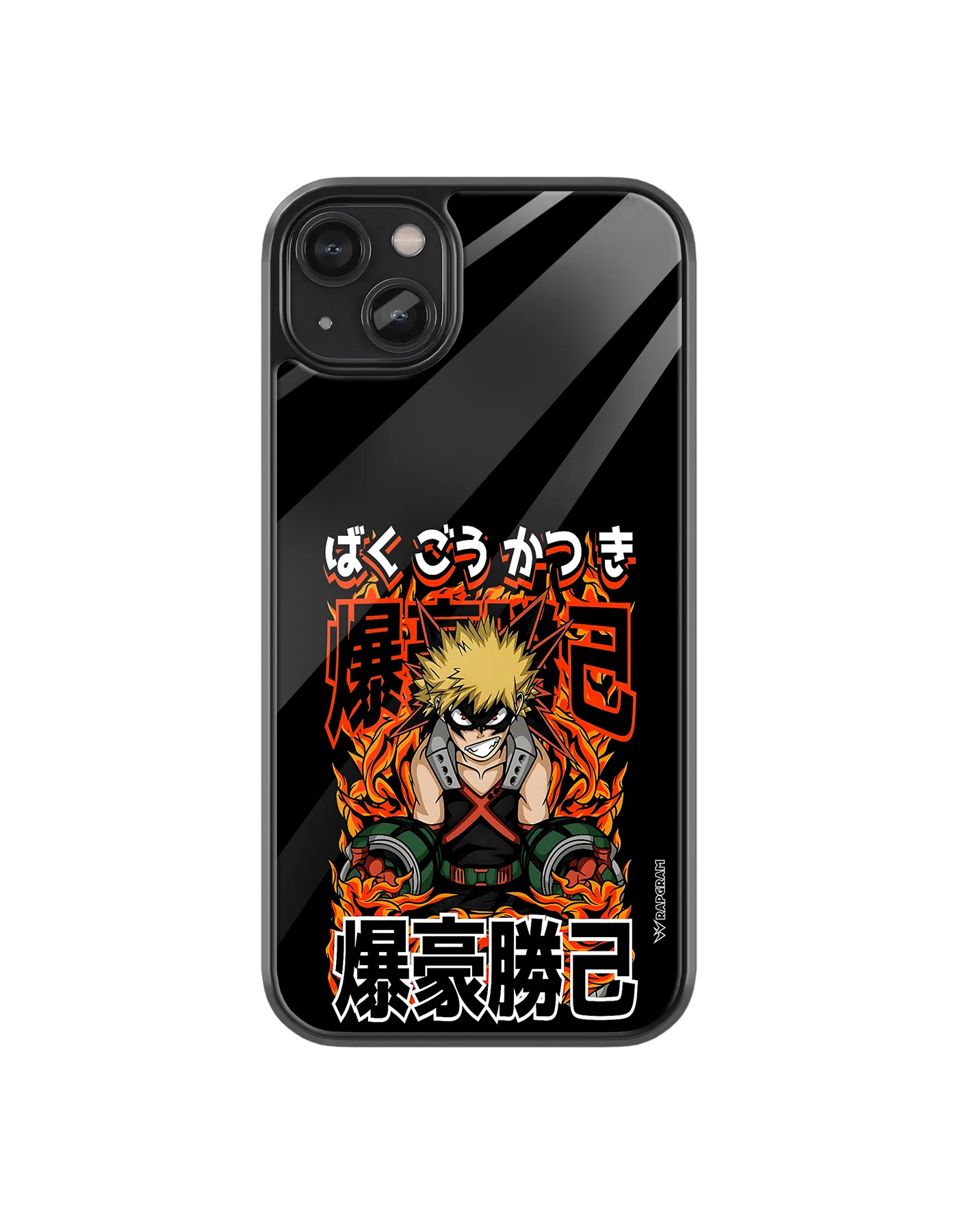Bakugo Explosion Glass Case