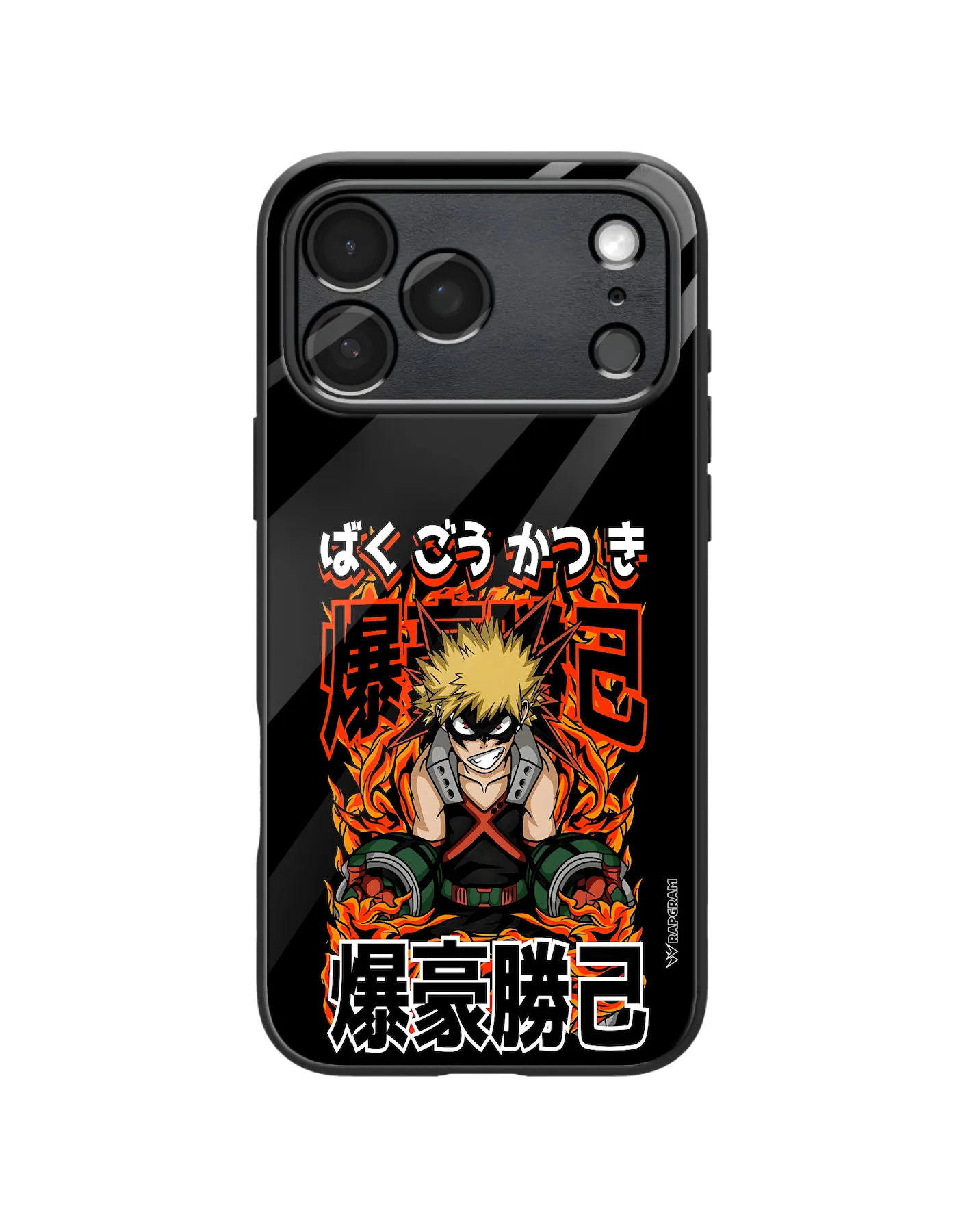 Bakugo Explosion Glass Case