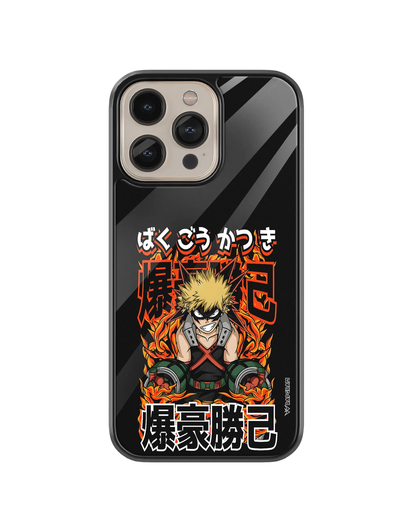 Bakugo Explosion Glass Case