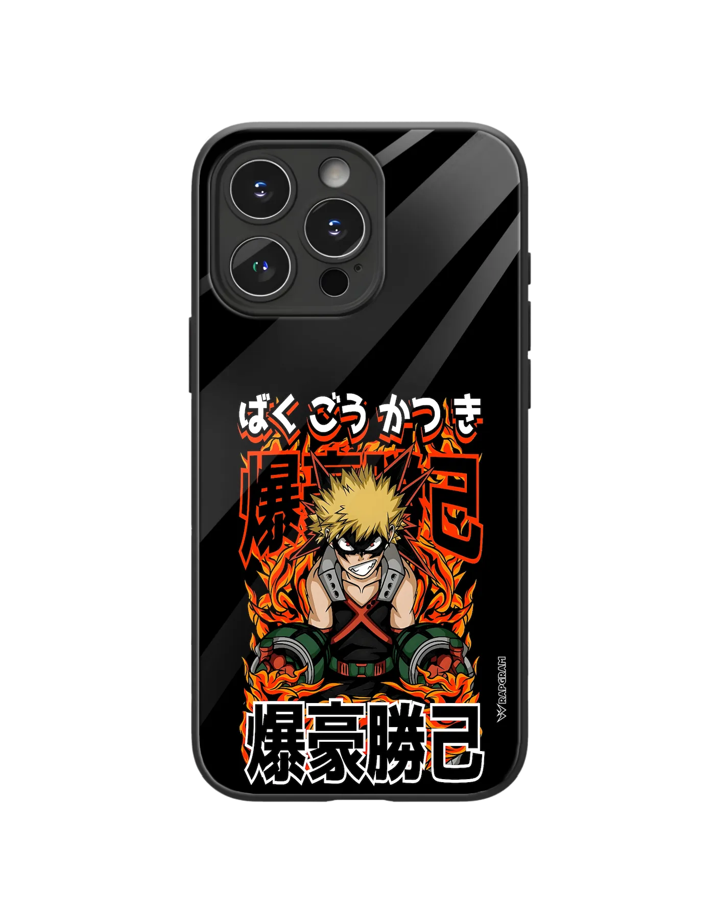 Bakugo Explosion Glass Case