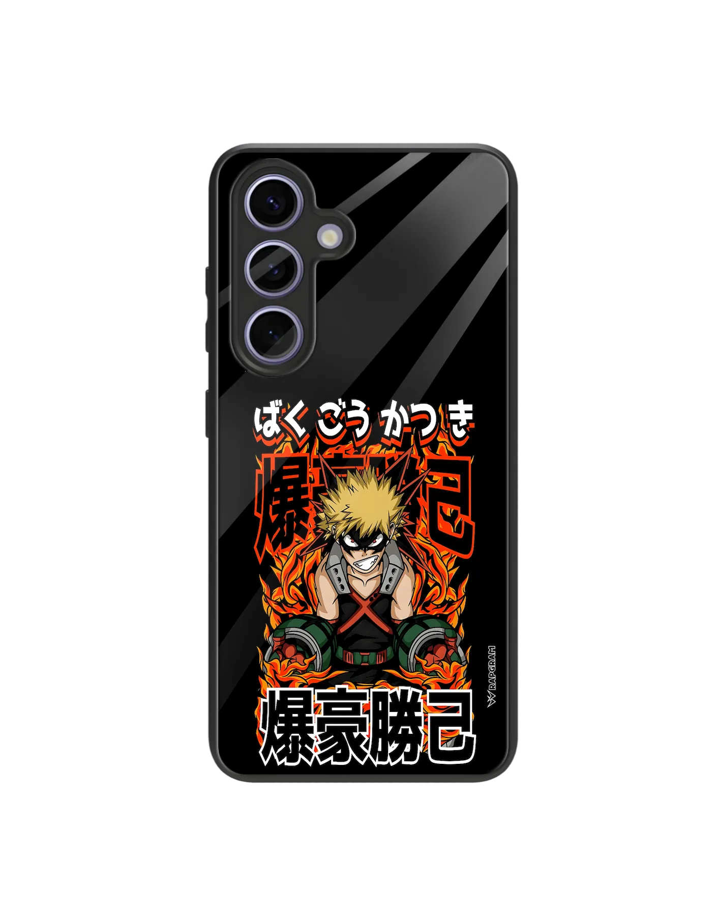 Bakugo Explosion Glass Case