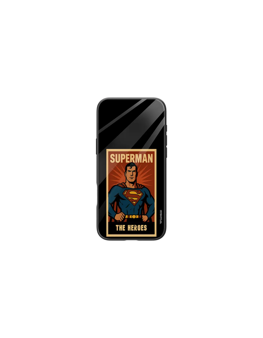 Superman Heroes Glass Case - 00