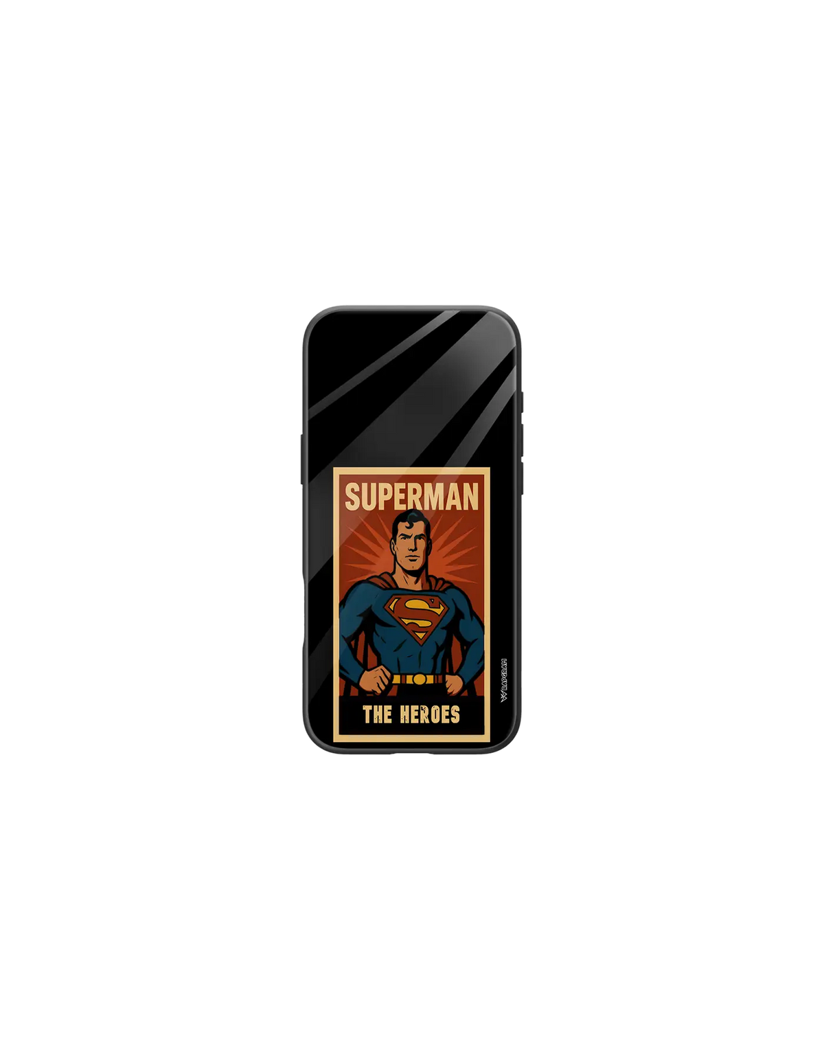 Superman Heroes Glass Case - 00